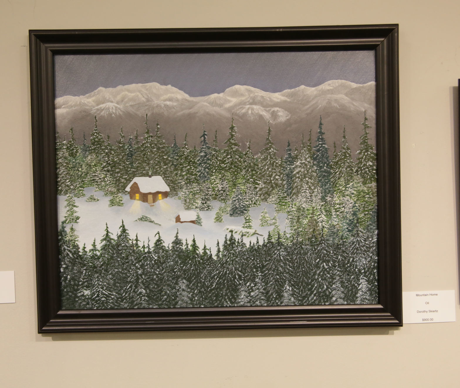 Opening for the Visions art exhibit at the Southern Shore Gallery